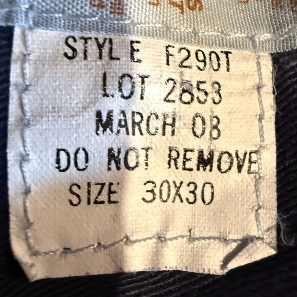 Tyndale FR Jeans Mens Size 30 x 30 Fire resistant broken in relaxed fit denim - Picture 10 of 14